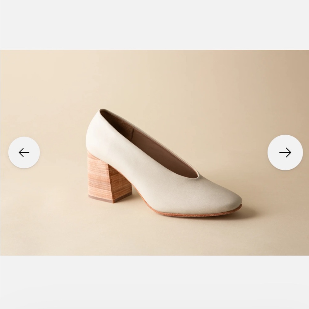 Huma Blanco Salvador Heels in Bone - Picture 9 of 11